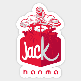 Hanma in a Box Sticker